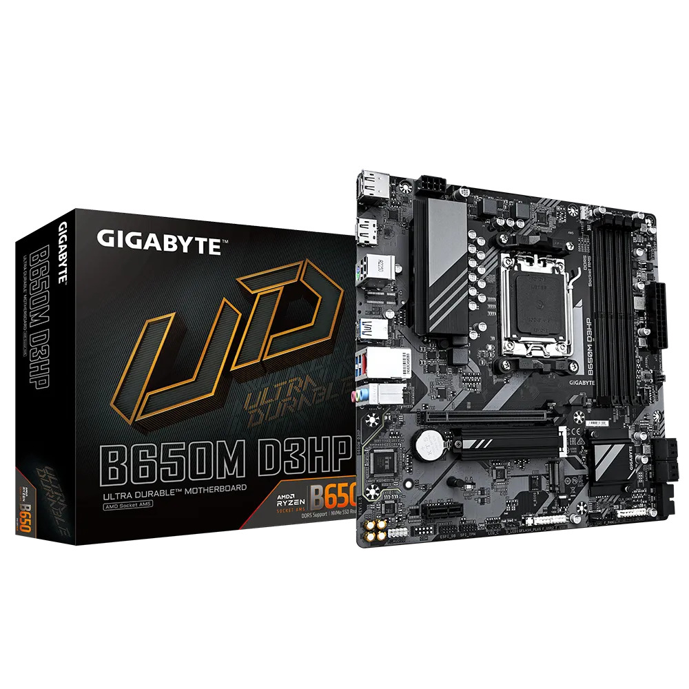 Gigabyte Motherboard B650M D3HP 4 Dimm DDR5 AM5 PC